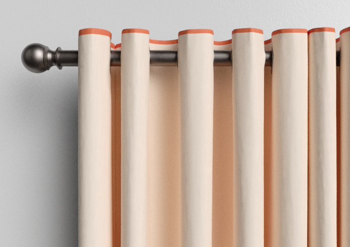 Petal & Block Monsoon Mist, Sunset - Made to Measure Curtains - Image 12
